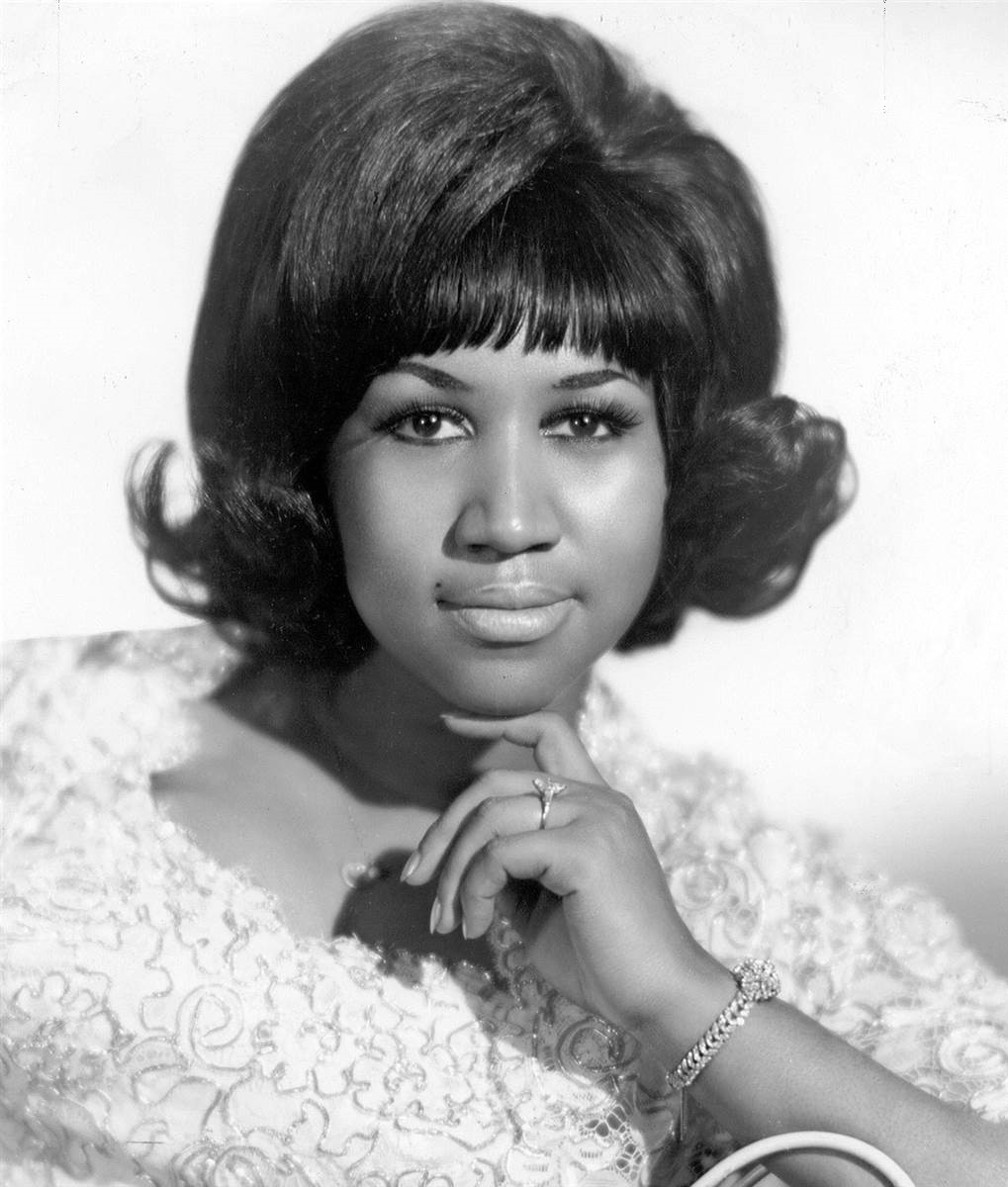 Image of Aretha Franklin (1968), public domain.