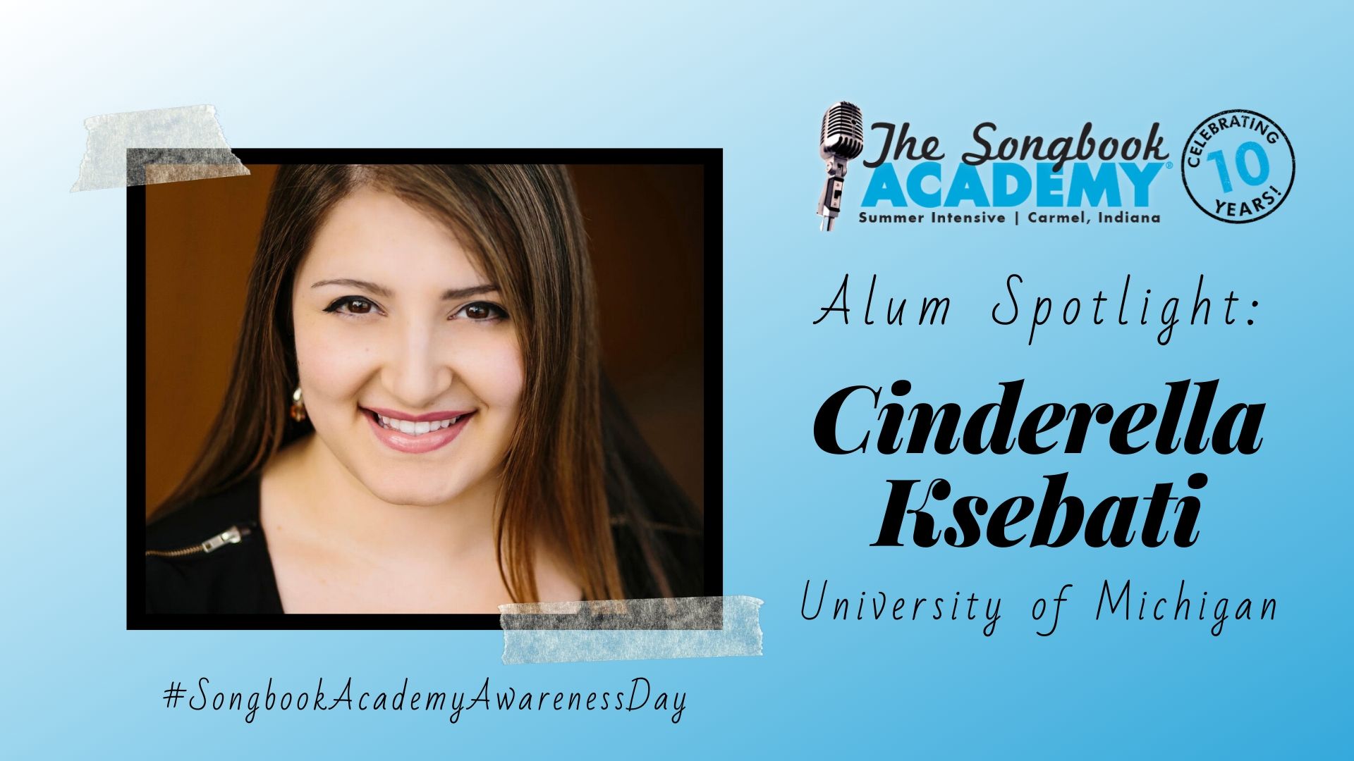 Alum Spotlight: Cinderella Ksebati. University of Michigan.