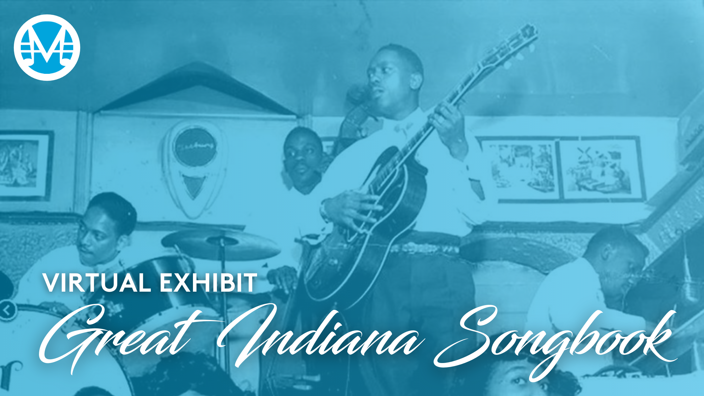 Virtual Exhibit: Great Indiana Songbook. A scene from jazz performers on Indiana Avenue.