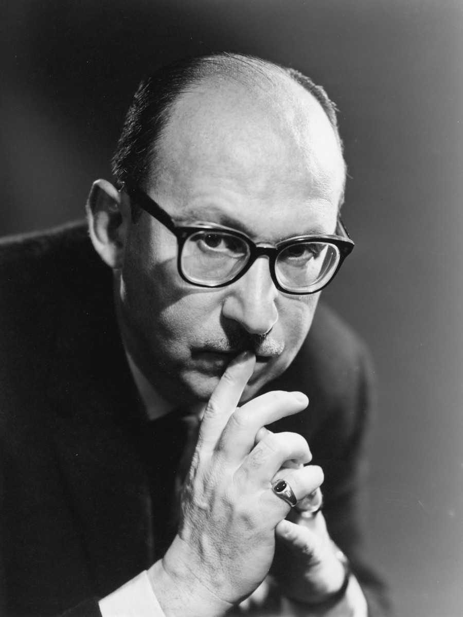 Portrait of songwriter Sammy Cahn